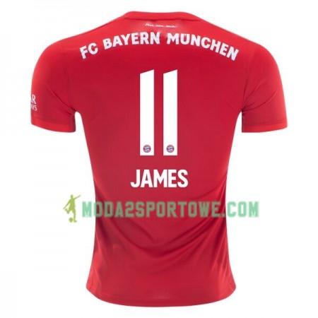 Koszulka Bayern Monachium James Rodriguez 11 Domowe Stroje Piłkarskie 2019/20 Krótki Rękaw